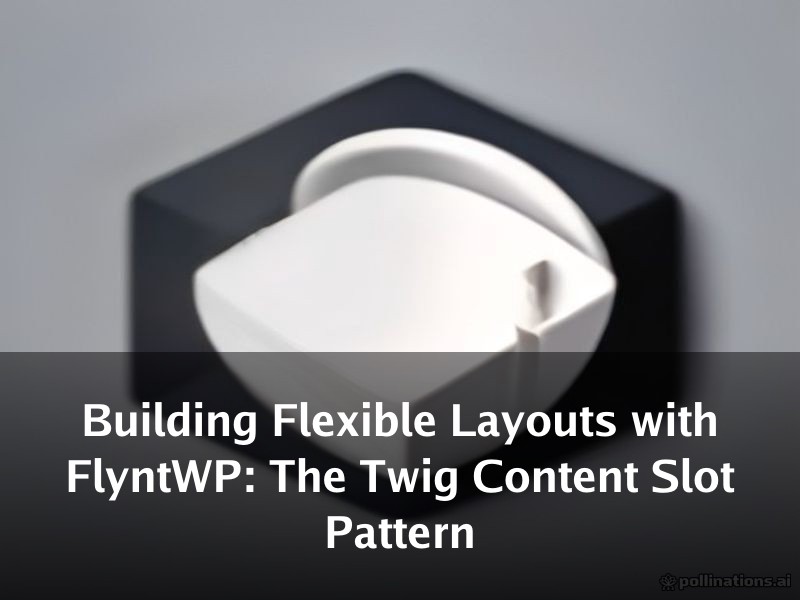 Building Flexible Layouts with FlyntWP: The Twig Content Slot Pattern