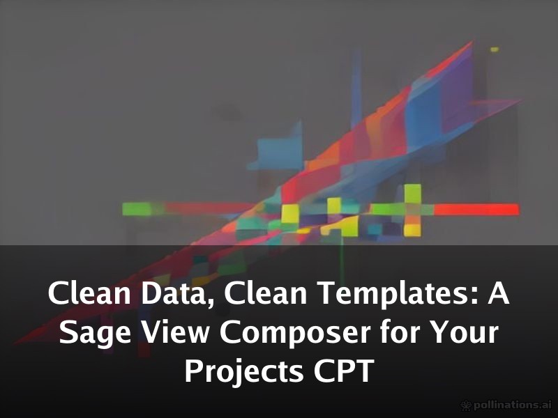 Clean Data, Clean Templates: A Sage View Composer for Your Projects CPT