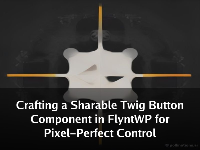 Crafting a Sharable Twig Button Component in FlyntWP for Pixel-Perfect Control