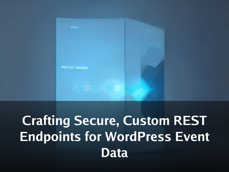 Crafting Secure, Custom REST Endpoints for WordPress Event Data