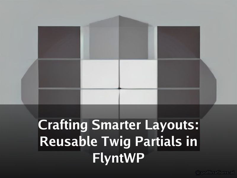 Crafting Smarter Layouts: Reusable Twig Partials in FlyntWP