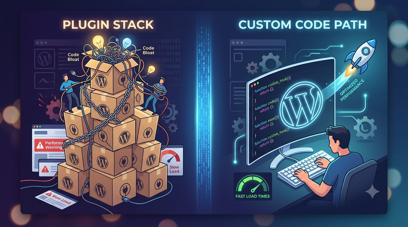 "Just Install a Plugin For That": My Take on When to Code It Yourself in WordPress