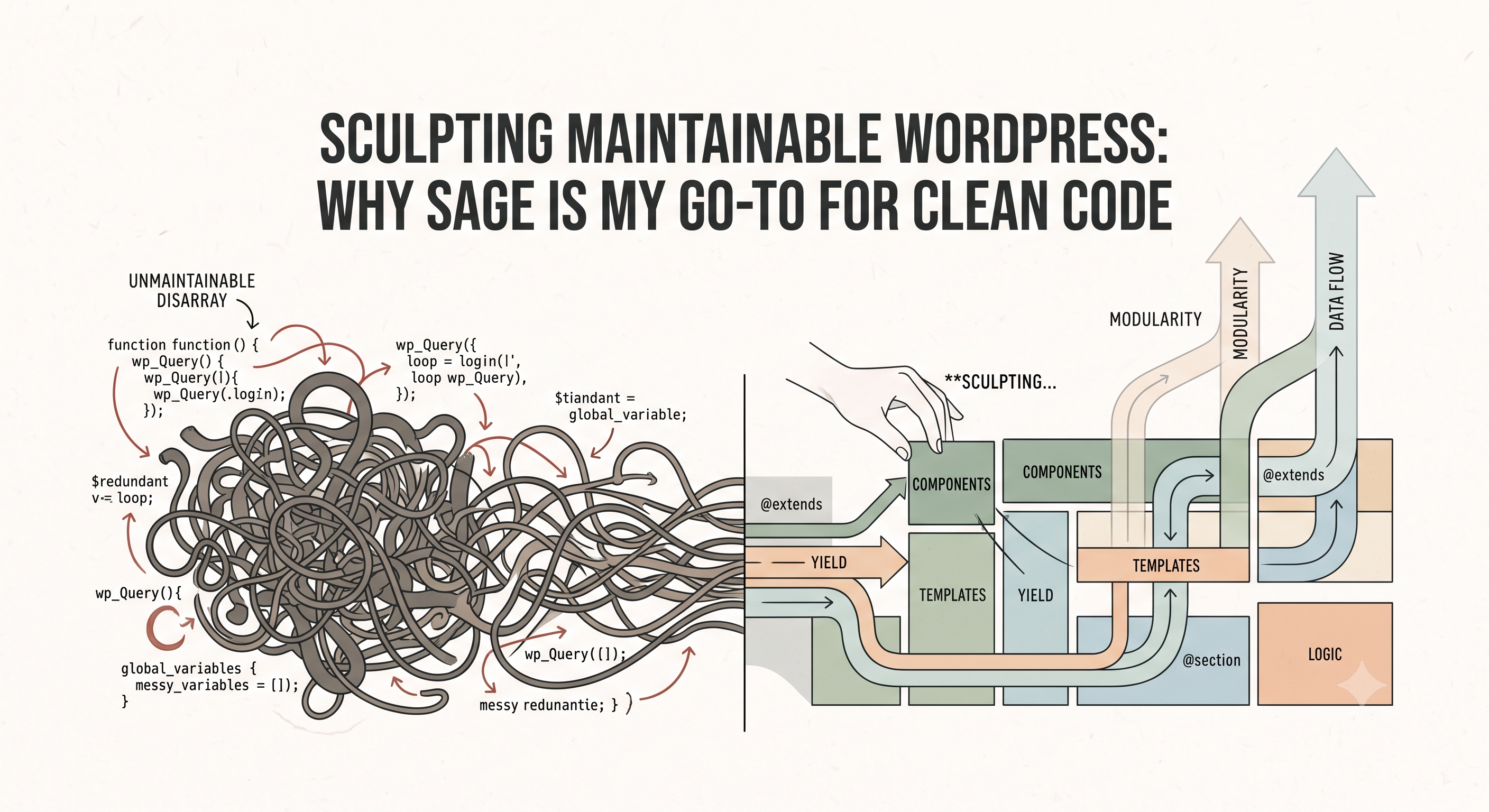 Sculpting Maintainable WordPress: Why Sage is My Go-To for Clean Code