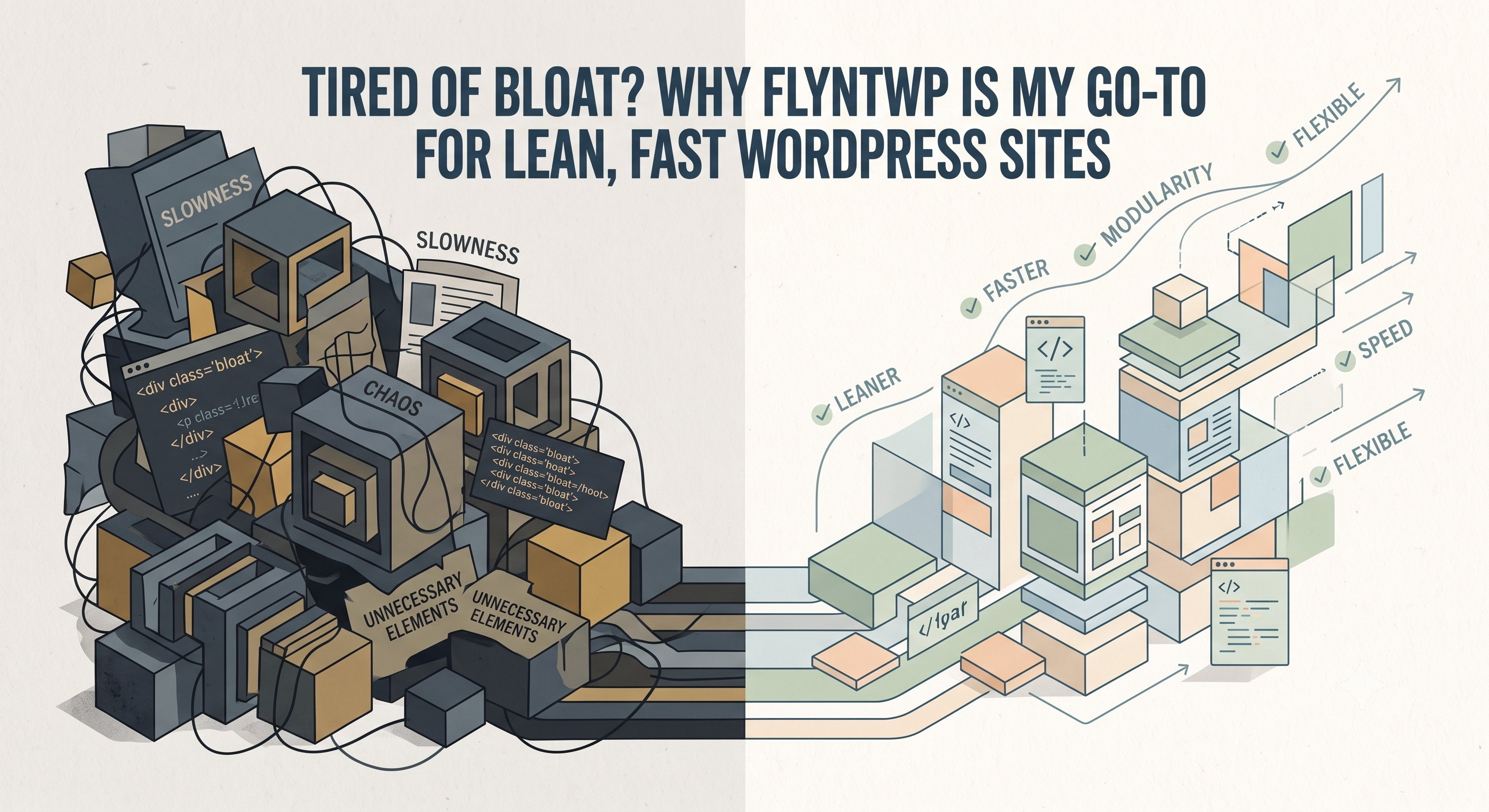 Tired of Bloat? Why FlyntWP is My Go-To for Lean, Fast WordPress Sites